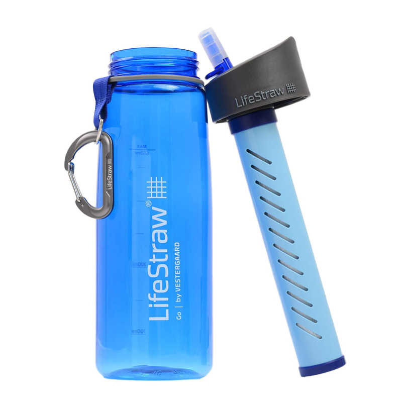 LifeStraw Go 2-Stage 2-stufige Filtration Aktivkohlefilter sicheres Trinkwasser 
